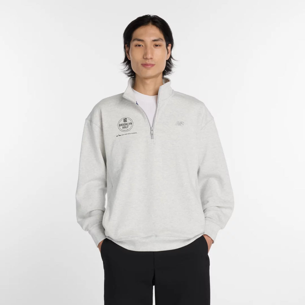 RBC Brooklyn Half Athletics Fleece 1/2 Zip - New Balance Clothing US