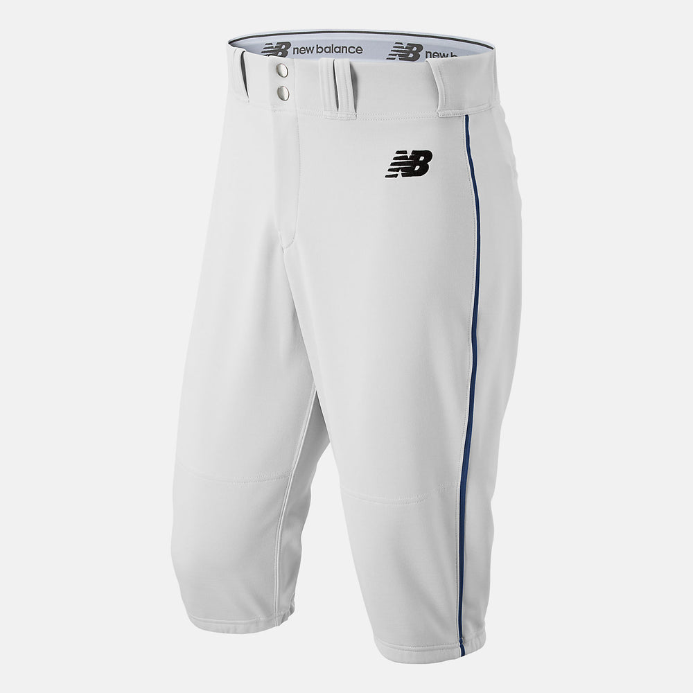 Adversary 2 Baseball Piped Knicker Athletic | New Balance Clothing White/Navy - Men