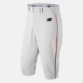 Adversary 2 Baseball Piped Knicker Athletic | New Balance Clothing White/Red - Men