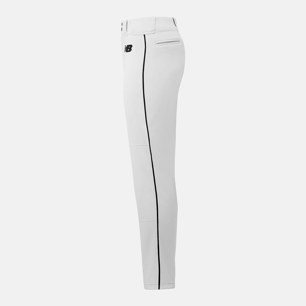 Adversary 2 Baseball Piped Pant Tapered | New Balance Clothing White/Black - Men