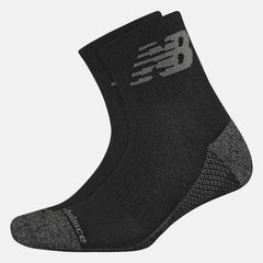 Cooling Cushion Performance Quarter Socks 2 Pair | New Balance Accessories Black - Women/Men