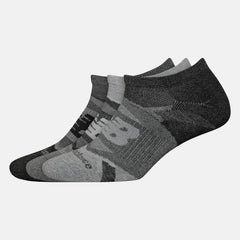 Performance Cushion No Show Socks 3 Pack | New Balance Accessories Grey - Women/Men