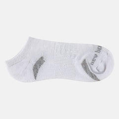 Performance Cushion No Show Socks 3 Pack | New Balance Accessories White - Women/Men