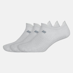 Flat Knit Lowcut Tab Socks 3 Pack | New Balance Accessories White - Women/Men