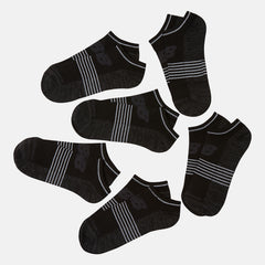 6 PK No Show Flatknit | New Balance Accessories Black - Women/Men