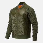 NYC Marathon Q Speed Heat Jacket | New Balance Clothing Oak Leaf Green - Men