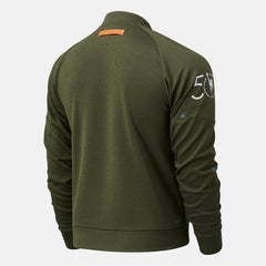 NYC Marathon Q Speed Heat Jacket | New Balance Clothing Oak Leaf Green - Men