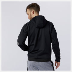 Tenacity Fleece Full Zip Hoodie | New Balance Clothing Black - Men