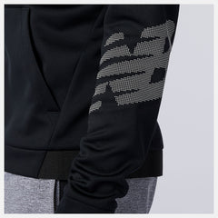 Tenacity Fleece Full Zip Hoodie | New Balance Clothing Black - Men