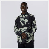 NB Essentials Camo Anorak | New Balance Clothing Black/Magnet - Men