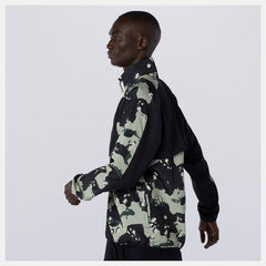 NB Essentials Camo Anorak | New Balance Clothing Black/Magnet - Men