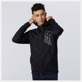 Tenacity Performance Fleece Full Zip | New Balance Clothing Black - Men