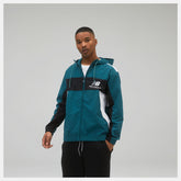 NB Athletics Higher Learning Windbreaker | New Balance Clothing Teal - Men