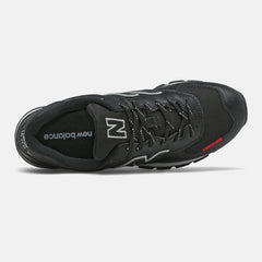 574 Rugged | New Balance Shoes Black/Velocity Red - Men