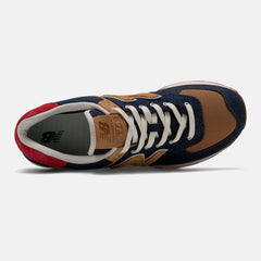 574 | New Balance Shoes Pigment/Team Red - Men