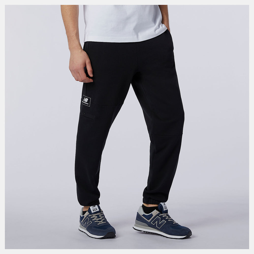 NB Athletics Higher Learning Fleece Pant | New Balance Clothing Black - Men