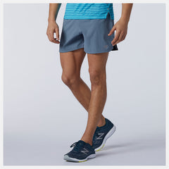 Impact Run 5 Inch Short | New Balance Clothing Ocean Grey - Men