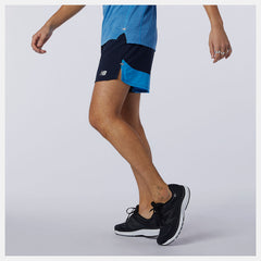 Printed Impact Run 5 Inch Short | New Balance Clothing Helium - Men