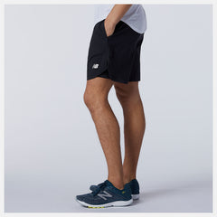Fast Flight 2 in 1 7 Inch Short | New Balance Clothing Black - Men
