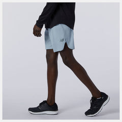 Q Speed Fuel 7 Inch Short | New Balance Clothing Light Slate - Men