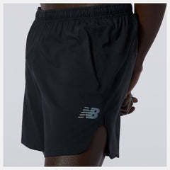 Q Speed Fuel 5 Inch Short | New Balance Clothing Black - Men