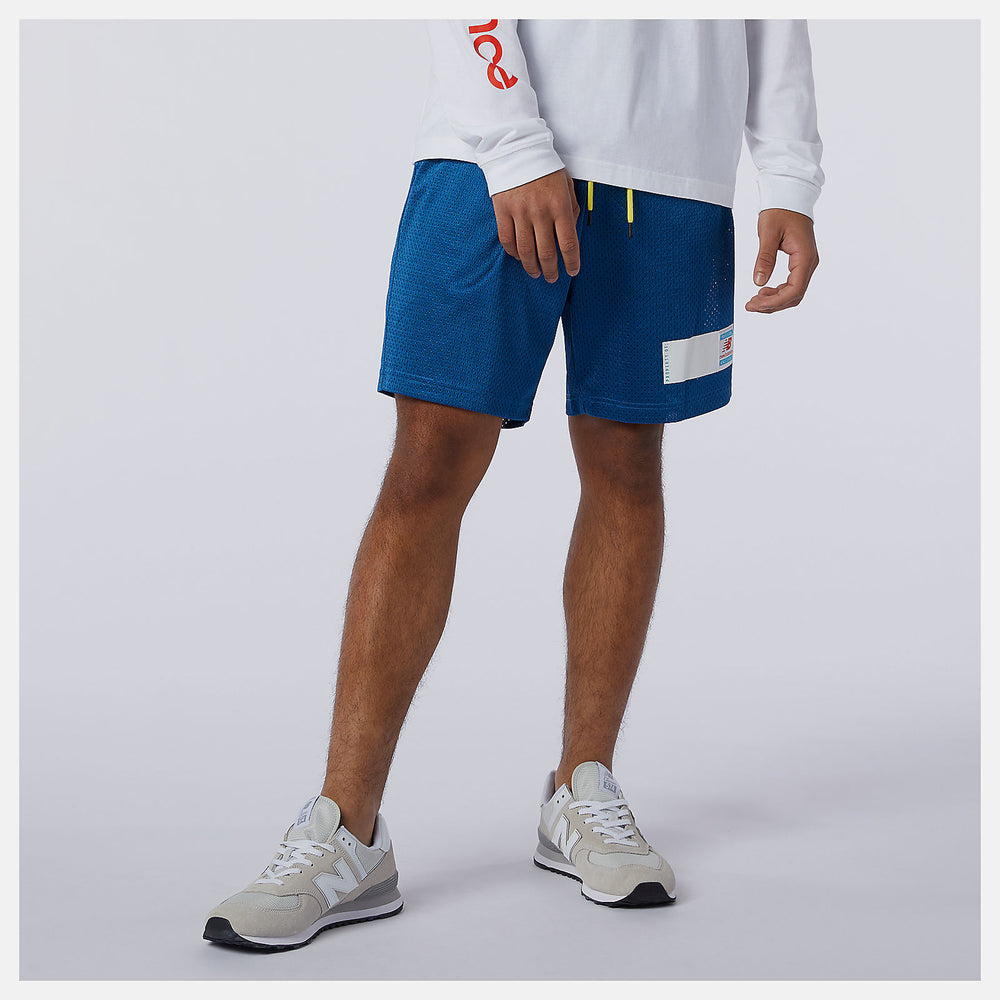 NB Essentials Mesh Short | New Balance Clothing Captain Blue - Men