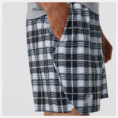 7 In Printed Tournament Short | New Balance Clothing White - Men