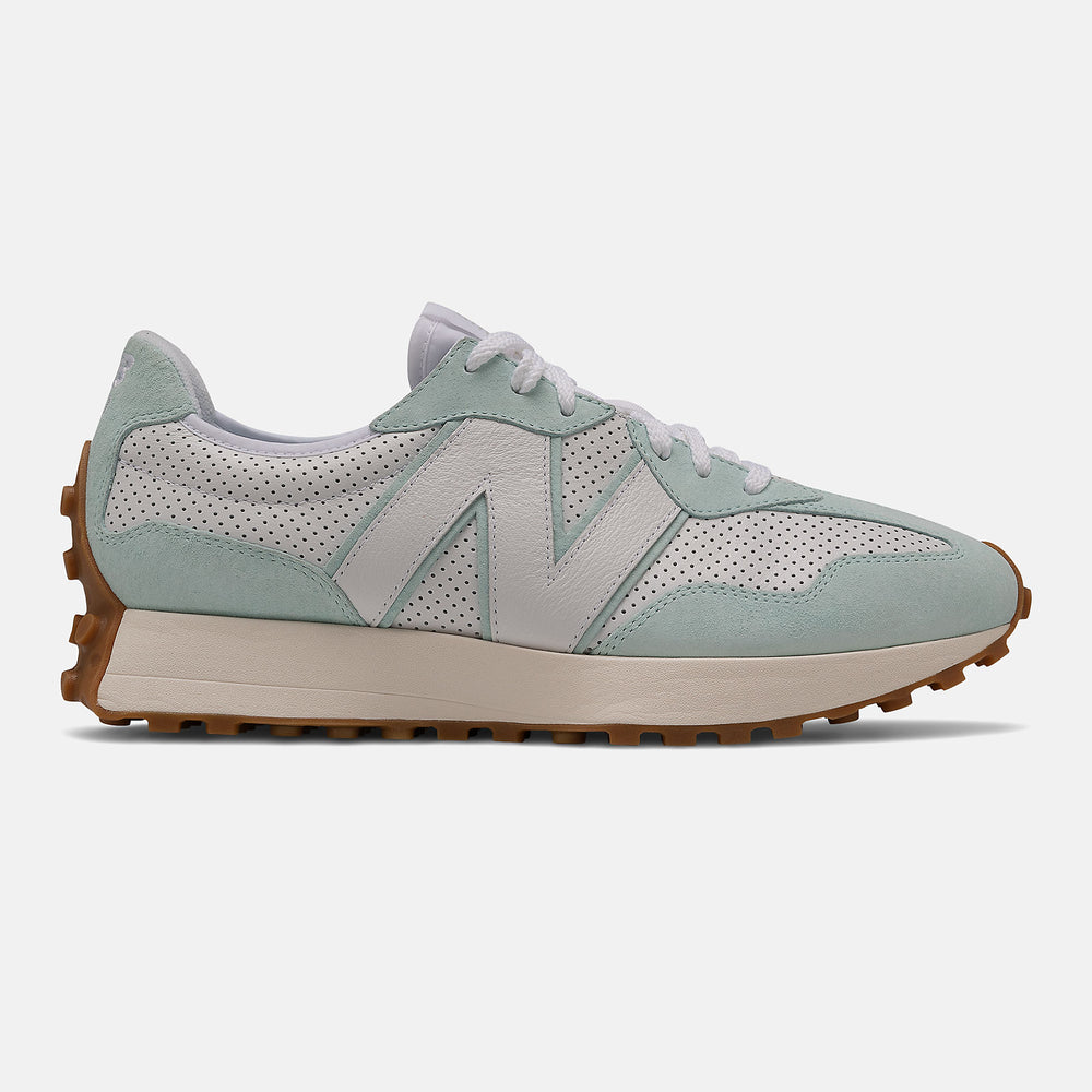 327 Primary Pack | New Balance Shoes White/White Mint - Men