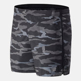 Printed Accelerate 5 In Short | New Balance Clothing Black/Grey - Men