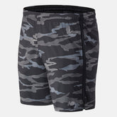Printed Accelerate 7 In Short | New Balance Clothing Black/Grey - Men