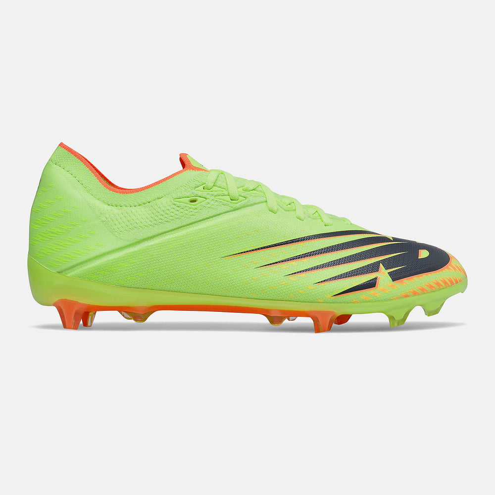 Furon v6+ Destroy FG | New Balance Shoes Bleached Lime Glo/Citrus - Women/Men