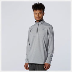 Tenacity Quarter Zip | New Balance Clothing Athletic Grey - Men