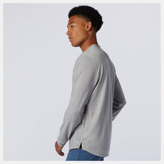 Fortitech Henley | New Balance Clothing Athletic Grey - Men