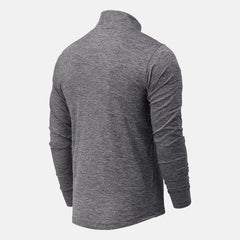 NYC Marathon Fortitech Quarter Zip | New Balance Clothing Black Heather - Men