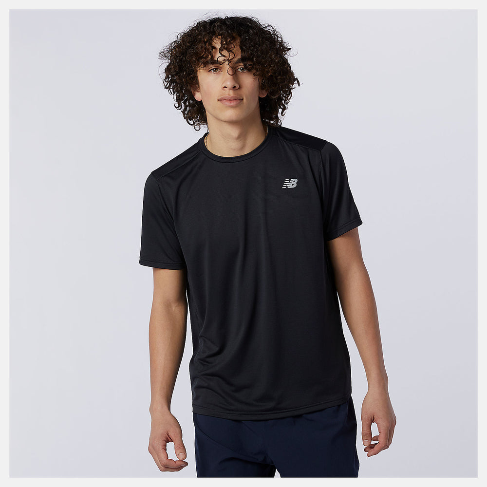 Accelerate Short Sleeve | New Balance Clothing Black - Men