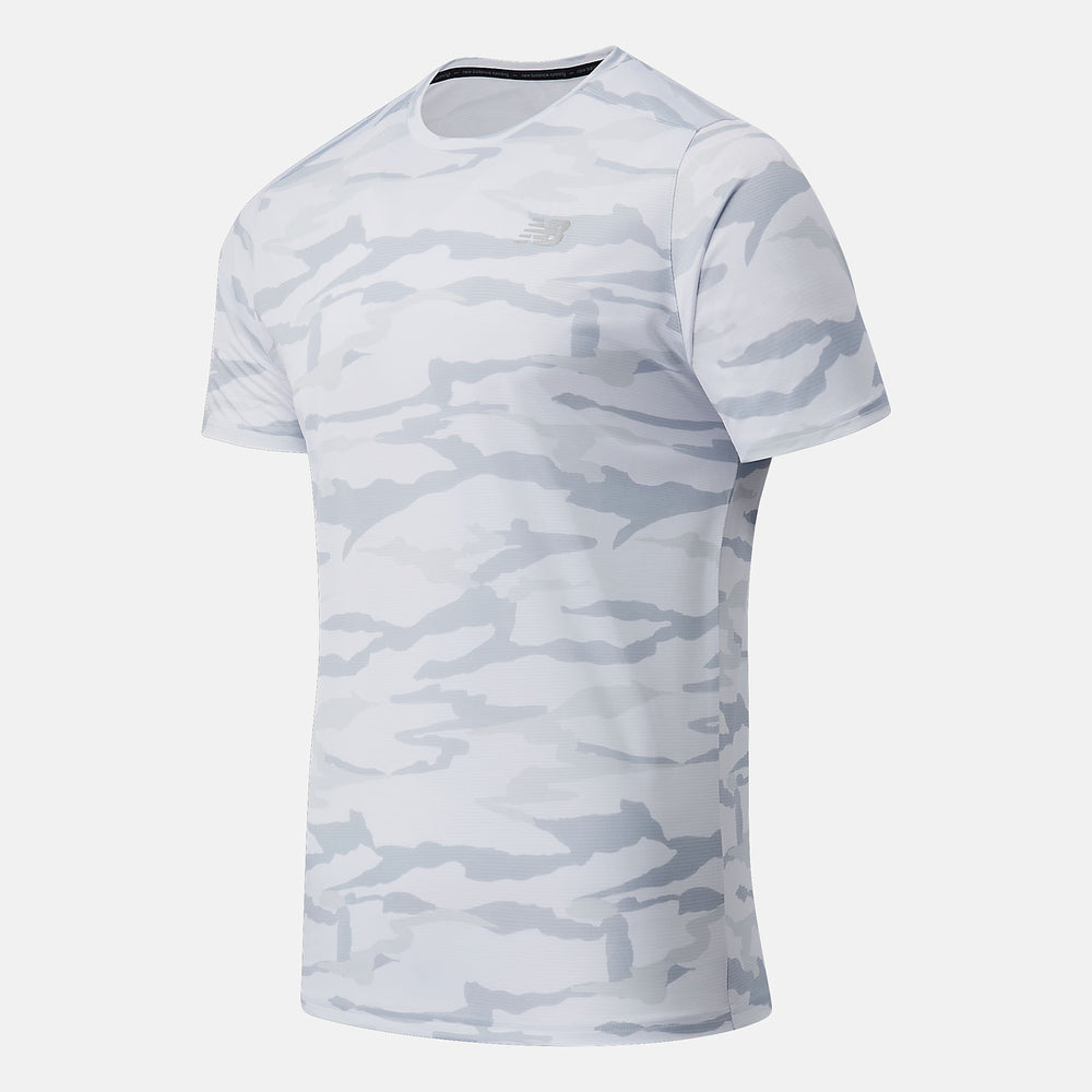 Printed Accelerate Short Sleeve | New Balance Clothing Light Cyclone - Men