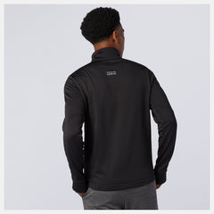 NB Heat Grid Half Zip | New Balance Clothing Black - Men