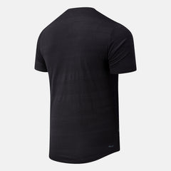 NYC Marathon Q Speed Fuel Jacquard Short Sleeve | New Balance Clothing Black - Men