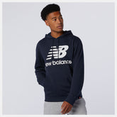 NB Essentials Stacked Logo Po Hoodie | New Balance Clothing Eclipse - Men