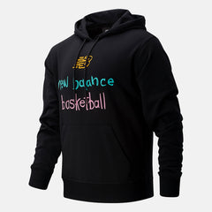 NB Swish Hoodie | New Balance Clothing Black Multi - Men