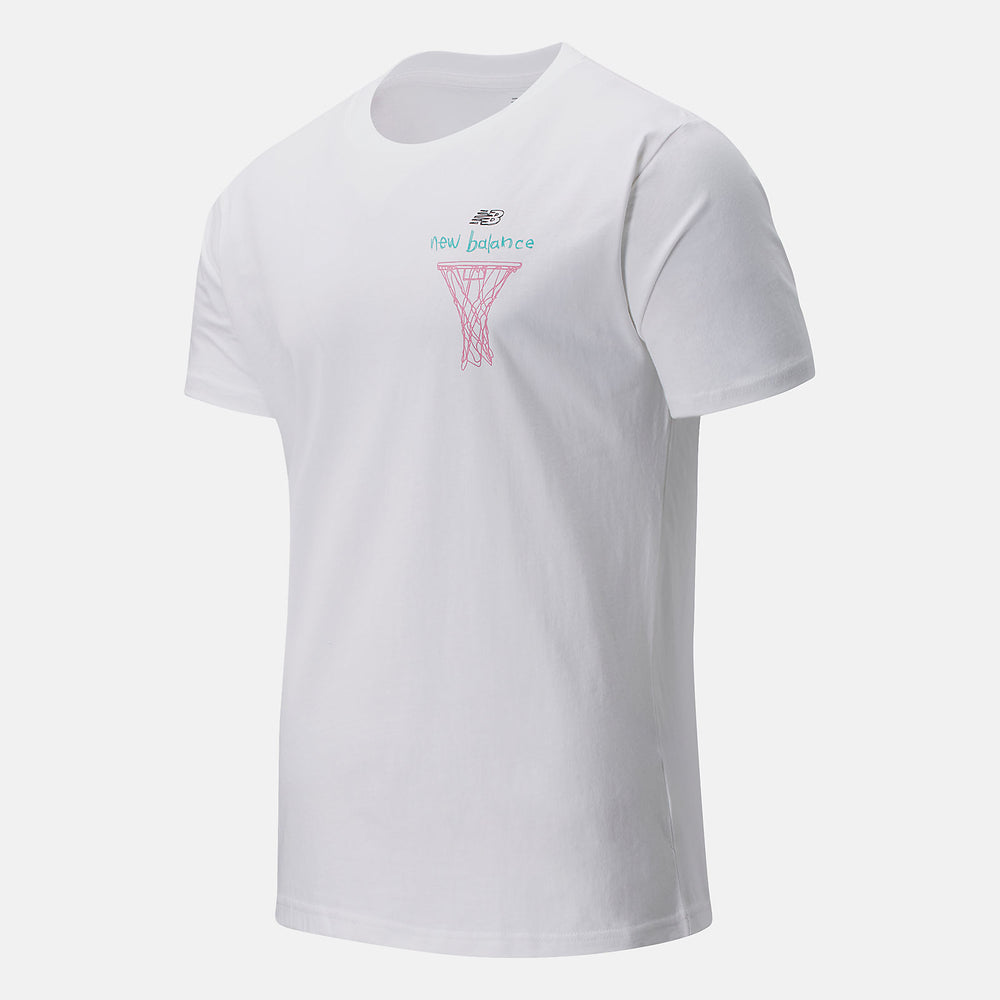 NB Swish Tee | New Balance Clothing White Multi - Men