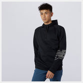 Tenacity Fleece Pullover | New Balance Clothing Black - Men