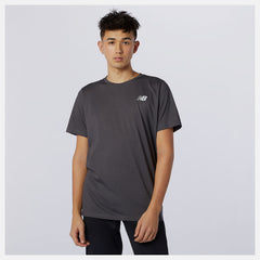 Heathertech Tee | New Balance Clothing Black Heather - Men