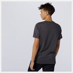 Heathertech Tee | New Balance Clothing Black Heather - Men