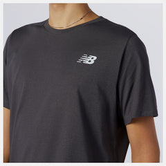 Heathertech Tee | New Balance Clothing Black Heather - Men
