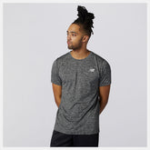 Tenacity Tee | New Balance Clothing Black Heather - Men