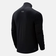 Boston NB Heat Grid Half Zip | New Balance Clothing Black - Men