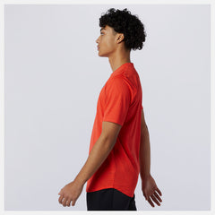 Q Speed Fuel Short Sleeve | New Balance Clothing Ghost Pepper - Men
