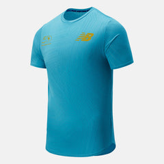 NYC Marathon Training Qspeed Fuel Jacquard | New Balance Clothing Virtual Sky - Men