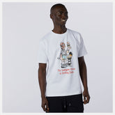 NB Athletics Levitzo Dad Tee | New Balance Clothing White - Men